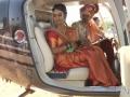 शेतकरी कुटुंबातील नववधू हेलिकॉप्टरमधून सासरी - Marathi News |  From the farmer's family, the bride helicopter sari | Latest ahilyanagar News at Lokmat.com