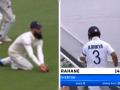 India vs England 4th test Live : Out or Not Out?; अजिंक्य रहाणे पुन्हा अपयशी, पण तो आऊट होता की नाही? Video  - Marathi News | India vs England 4th test live : Out or Not Out?; Ajinkya Rahane fences it towards third slip and Moeen Ali takes a super catch low down | Latest cricket News at Lokmat.com