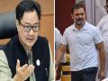 'राहुल गांधी भारतविरोधी शक्तींशी जोडलेले आहेत', एपस्टीनचे नाव घेत किरेन रिजिजूंचा कारवाईचा इशारा - Marathi News | Kiren Rijiju on Rahul Gandhi: 'Rahul Gandhi is linked to anti-India forces', Kiren Rijiju warns of action, naming Epstein | Latest national News at Lokmat.com