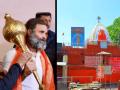 Rahul Gandhi, Hanuman Mandir: राहुल गांधी 'मरघट वाले हनुमानजीं'च्या मंदिरात, रामायण काळाशी आहे खास 'कनेक्शन' - Marathi News | Rahul Gandhi takes blessings of marghat wale baba mandir Gandhi family strong association temple has connection with Ramayana | Latest national News at Lokmat.com