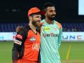 IPL 2022 SRH vs LSG Live: लोकेश राहुलने खेळला 'स्मार्ट' डाव; गैल्या वर्षी हैदराबादचा 'हुकूमी एक्का' असलेल्या Jason Holderला दिलं संघात स्थान - Marathi News | KL Rahul Smart Decision Includes All Rounder Jason Holder in Playing XI IPL 2022 SRH vs LSG Live Updates Washington Sundar | Latest cricket News at Lokmat.com