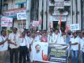 सांगलीत मोदी सरकारविरोधात काँग्रेसची निदर्शने - Marathi News | Congress protests against Modi government in Sangli | Latest sangli News at Lokmat.com