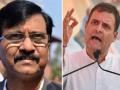 काँग्रेसचे नेतृत्त्व करण्यासाठी राहुल गांधीच सक्षम - संजय राऊत - Marathi News | Only Rahul Gandhi is capable of leading the Congress - Sanjay Raut | Latest maharashtra News at Lokmat.com