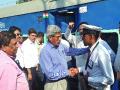 अधिकाऱ्यांकडून पेण रेल्वेरुळाची चाचणी - Marathi News | PUN Railway Station Test by the officers | Latest raigad News at Lokmat.com