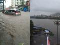 Mumbai Rains : मुंबईत 'पाणीबाणी'... धो-धो पावसाने रस्ते गेले पाण्याखाली - Marathi News | Mumbai Rain live update : Water-logging in Mumbai area like sion-panvel highway, matunga, vasai-virar | Latest mumbai Photos at Lokmat.com