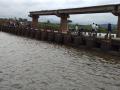 दमदार पावसामुळे राजाराम बंधारा येथे पाणी पातळीत वाढ  - Marathi News | Rising water level at Rajaram Dam due to heavy rains | Latest kolhapur News at Lokmat.com