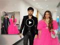 Rakhi Sawant Marriage : गुलाबी गाऊनमध्ये राखीची एंट्री, 'ड्रामा क्वीन'चा नवऱ्यासोबतचा व्हिडिओ व्हायरल - Marathi News | rakhi sawant shared video wearing pink gown breaks the internet | Latest filmy News at Lokmat.com
