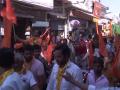 हातात भगवा, ओठांवर जय श्रीरामचा जयघोष...संभलमध्ये पहिल्यांदाच रामनवमीची भव्य मिरवणूक - Marathi News | saffron in hand and chanting Jai Shri Ram on A grand procession of Ram Navami for the first time in Sambhal | Latest national News at Lokmat.com