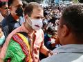 अल्पवयीन मुलीची बलात्कारानंतर हत्या, राहुल गांधींनी घेतली पीडित कुटुंबाची भेट - Marathi News | Rape and murder of a minor girl, Rahul Gandhi meets the victim's family and demanded justice | Latest crime News at Lokmat.com