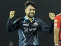 Rashid Khan Record, IPL 2022: राशिद खानचा मोठा पराक्रम! ठरला सर्वात जलद कामगिरी करणारा फिरकीपटू - Marathi News | Rashid Khan Record fastest spinner to take 100 ipl wickets IPL 2022 gt vs kkr live updates | Latest cricket News at Lokmat.com
