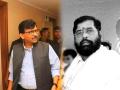 Eknath Shinde | Sanjay Raut यांचा एकनाथ शिंदेंवर थेट आरोप; म्हणाले "अडीच वर्ष सत्तेचा मलिदा चाखणारेच..." - Marathi News | Eknath Shinde vs Sanjay Raut Shivsena Leaders fighting within party politics slam each other over power money game | Latest maharashtra News at Lokmat.com