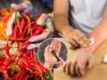 मिरच्या चिरल्या - लसूण सोलला की हाताची आग होते? ३ उपाय - काम होईल सोपे - Marathi News | Chopping Chili - Peeling Garlic causes burn? 3 Solutions - Work will be easy, must try | Latest sakhi News at Lokmat.com