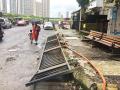 सहा महिन्यांतच ढासळू लागले रेलिंग - Marathi News | Within six months the railing began to collapse | Latest navi-mumbai News at Lokmat.com