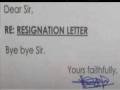 "बाय-बाय सर..." 3 शब्द लिहून नोकरी सोडली; रेजिग्नेशन लेटर सोशल मीडियावर व्हायरल - Marathi News | Viral News:"Bye-bye sir ..." wrote 3 words and quit job; Funny Resignation letter goes viral on social media | Latest social-viral News at Lokmat.com