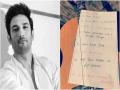 Sushant Singh Rajput handwriting reveals details about his depression - Hindi News | Sushant Singh Rajput handwriting reveals details about his depression | Latest entertainment Photos at Lokmattimes.com