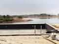 जलाशयाच्या तीरावर रिसॉर्टचे बांधकाम; अवसरे येथील शेतकरी आक्रमक - Marathi News | Construction of resort at the reservoir pool; Aggressive farmer at Avasare | Latest raigad News at Lokmat.com