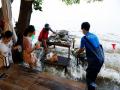 Cafe built in flood water in Thailand, many people come to eat food daily - Hindi News | Cafe built in flood water in Thailand, many people come to eat food daily | Latest international Photos at Lokmattimes.com