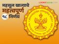 महसूल खात्यात निर्णयांचा धडाका, घेतले हे १८ महत्वपूर्ण निर्णय; जाणून घ्या सविस्तर - Marathi News | Explosion of decisions in the revenue department, these 18 important decisions taken; know in detail | Latest agriculture News at Lokmat.com