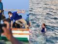 Photos : राहुल गांधींनी मासे पकडले अन् समुद्रात डुबकीही घेतली - Marathi News | Photos: Rahul Gandhi catches fish and dives into the sea in kerala | Latest national Photos at Lokmat.com