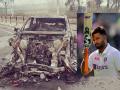 Rishabh Pant Car Accident: रिषभ पंत एकटाच कारमध्ये अडकलेला, आग लागली; लोकांनी काच फोडली अन्... - Marathi News | Rishabh Pant Car Accident: Rishabh Pant trapped alone in car, catches fire; People broke the glass and he came out | Latest cricket Photos at Lokmat.com