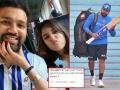 Rohit Sharma trolled by wife Ritika : मला कॉल बॅक करशील का?; श्रीलंकेला 'धडा' शिकवण्यासाठी सज्ज असलेल्या रोहितची पत्नी रितिकाकडून 'शाळा'! - Marathi News | Yeah yeah that’s all great but can you call me back please : Rohit's wife Ritika stumps Indian skipper with cheeky reply ahead of SL T20Is | Latest cricket News at Lokmat.com