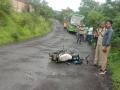 Accident: पुण्यात पीएमपीएमएलच्या धडकेत दुचाकीस्वाराचा मृत्यू - Marathi News | Bike rider killed in PMPML collision in Pune | Latest pune News at Lokmat.com