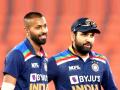 Rohit Sharma on Hardik Pandya: Mumbai Indiansमधून एकत्र मैदान गाजवलेल्या हार्दिक पांड्याबद्दल रोहित म्हणतो... - Marathi News | Rohit Sharma Reaction on Ex Mumbai Indians All Rounder Hardik Pandya over Team India Comeback ahead of IND vs WI T20 Series Press Conference  | Latest cricket News at Lokmat.com
