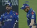 Is Rohit Sharma Cried? IPL 2022 : Mumbai Indians च्या सातव्या पराभवानंतर रोहित शर्मा लागला रडू?; Video  - Marathi News | IPL 2022 MI vs CSK : Mumbai Indians Captain Rohit Sharma reaction after defeat against Chennai Super kings, Watch Video of Match Highlights | Latest cricket News at Lokmat.com