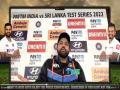Rohit Sharma in Press Conference funny video : कोई पुछ ही नही रहा है!; रोहित शर्माचा 'तो' व्हिडीओ होतोय व्हायरल, पाहा नेमकी काय झाली गंमत - Marathi News | IND vs SL 1st Test Live updates : Rohit Sharma in Press Conference is all fun, Watch funny Video | Latest cricket News at Lokmat.com