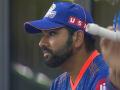 IPL 2021, MI vs RCB : मुंबई इंडियन्सनं सलग तिसरा पराभव झेलला, रोहित शर्मानं सांगितला सामना नेमका कुठे फिरला - Marathi News | IPL 2021, MI vs RCB : I played a bat shot today and got out; I felt that was the game-changing moment, Say Rohit Sharma | Latest cricket News at Lokmat.com