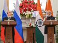 Vladimir Putin India Visit : नाकावर टिच्चून! "भारताला इंधन पुरवठा सुरूच राहणार", पुतिन यांनी स्पष्टच सांगितलं; PM मोदींचीही रशियासाठी मोठी घोषणा - Marathi News | Vladimir Putin India Visit A slap in the face! "Fuel supply to India will continue", Putin clearly said; PM Modi also made a big announcement for Russia | Latest national News at Lokmat.com