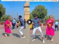 Video: रशियन तरूणीसोबत दिल्लीच्या 'इंडिया गेट'समोर भोजपुरी गाण्यावर भन्नाट डान्स - Marathi News | Russian girl dance on Bhojpuri song in front of India gate with Indian boy viral video | Latest social-viral News at Lokmat.com