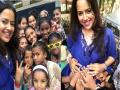 प्रेग्नेंसीमध्ये गरीब मुलांना भेटली अभिनेत्री समीरा रेड्डी - Marathi News | Actress Sameera Reddy met poor children in pregnancy | Latest filmy News at Lokmat.com
