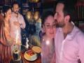 SEE PICS! Check out how Kareena Kapoor celebrated Saif Ali Khan’s 50th birthday - Hindi News | SEE PICS! Check out how Kareena Kapoor celebrated Saif Ali Khan’s 50th birthday | Latest entertainment Photos at Lokmattimes.com