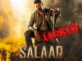 Salaar : प्रभासला मोठा धक्का! प्रदर्शित होताच ऑनलाइन लीक झाला 'सालार' - Marathi News | salaar movie south superstar prabhas film leaked online after released | Latest filmy News at Lokmat.com