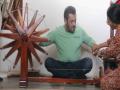 Salman Khan: सलमान खानची 'गांधीगिरी', साबरमती आश्रमात चालवला चरखा! - Marathi News | Salman Khan visits Mahatma Gandhi's Sabarmati Ashram to promote Antim, spins charkha | Latest filmy News at Lokmat.com
