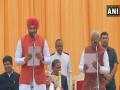 हरयाणा मंत्रिमंडळाचा विस्तार, 10 मंत्र्यांनी घेतली शपथ - Marathi News | 10 Legislators Took Oath Of Minister In Newly Formed Haryana Government | Latest national News at Lokmat.com