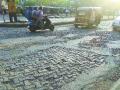 सानपाड्यातील रस्त्यांची दुरवस्था, महापालिकेचे दुर्लक्ष - Marathi News | Roads in Sanpada, disaster of municipal corporation | Latest navi-mumbai News at Lokmat.com