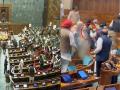 संसदेत 'राडा' करणाऱ्या आरोपींना खासदारांनी बेदम चोपले, पाहा Video... - Marathi News | Lok Sabha Security Breach: Accused of 'parliament smoke attack' beaten by MPs, watch Video | Latest national News at Lokmat.com