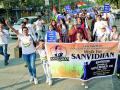 वॉक फॉर संविधान : नागपुरात राष्ट्रीय एकता व एकात्मतेचे वॉकथॉन - Marathi News | Walk for Constitution: Walkthon for National Integration and Solidarity in Nagpur | Latest nagpur News at Lokmat.com