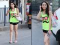 स्टायलिश जिम लूकमध्ये स्पॉट झाली सारा; हॉट लूकची फॅन्समध्ये चर्चा - Marathi News | Sara ali khan spotted in stylish and hot gym look | Latest fashion Photos at Lokmat.com