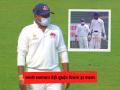 Ranji Trophy : सरफराजसह मुशीर खानवर मास्क घालून मैदानात उतरण्याची वेळ, जाणून घ्या त्यामागचं कारण - Marathi News | Sarfaraz Khan Musheer wear masks during Ranji Trophy match between Mumbai vs Delhi at BKC This Is The Reason | Latest cricket News at Lokmat.com