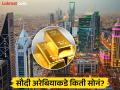सौदी अरेबियाकडे किती आहे सोनं, वाळवंटाच्या धरतीवर 'इतकं' सोनं आलं तरी कुठून? - Marathi News | How much gold does Saudi Arabia have? | Latest jarahatke Photos at Lokmat.com