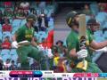 T20 World Cup, SA vs BAN : Rilee Rossouw चे विश्वविक्रमी शतक; दक्षिण आफ्रिकेच्या दोनशेपार धावा, बांगलादेशसमोर तगडे आव्हान  - Marathi News | T20 World Cup, SA vs BAN : Rilee Rossouw ( 109 & Quinton de Kock ( 63) registered record breaking 163 runs partnership, Bangladesh need 206 to defeat South Africa | Latest cricket News at Lokmat.com