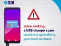 सावधान! मोबाईल चार्जिंगमुळे होऊ शकते तुमच्या बॅंकेतील रक्कम लंपास, SBI ने केलं अलर्ट - Marathi News | SBI alert on mobile charging station hackers can hack your data and draining your bank account | Latest national Photos at Lokmat.com