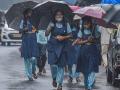 पावसामुळे शाळेला सुटी! पावसाच्या सरी, अनुभवा घरी - Marathi News | monsoon 2022 Dont go out because heavy rain in city school holidays | Latest pimpri-chinchwad News at Lokmat.com