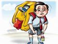दप्तराचे ओझे काही कमी होईना : ना आढावा, ना काही निर्देश - Marathi News | Schoolbags burden is not reduce: no reviews, or some instructions | Latest nagpur News at Lokmat.com