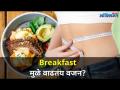 Breakfast मुळे वाढतंय वजन? 5 Mistakes you do When you Eat Breakfast | Breakfast Mistakes To Avoid - Marathi News | Gaining weight due to breakfast? 5 Mistakes you do When you Eat Breakfast | Breakfast Mistakes To Avoid | Latest oxygen Videos at Lokmat.com
