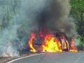 पिकअप-ट्रेलरची धडक; वाहनांचे नुकसान - Marathi News | Pickup-trailer strikes; Vehicle Damages | Latest raigad News at Lokmat.com