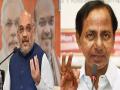Amit Shah on KCR: "तांत्रिक म्हणाला, तुमचा पराभव होईल...", अमित शहांनी उडवली KCR यांची खिल्ली - Marathi News | Amit Shah on KCR: "Tantric said, you will lose", Amit Shah Slams Telangana CM KCR | Latest national News at Lokmat.com